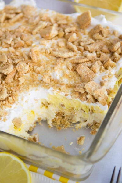 No-Bake Creamy Lemon Crunch