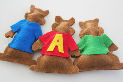 Chipmunk No Sew Stuffed Animal DIY for Kids 