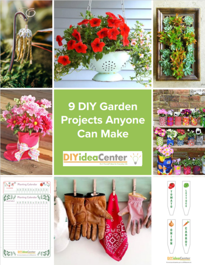 9 Diy Garden Projects Anyone Can Make Diyideacenter