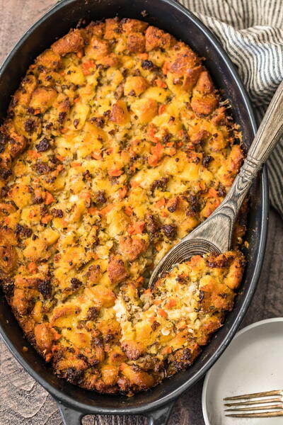 Best Sausage Stuffing