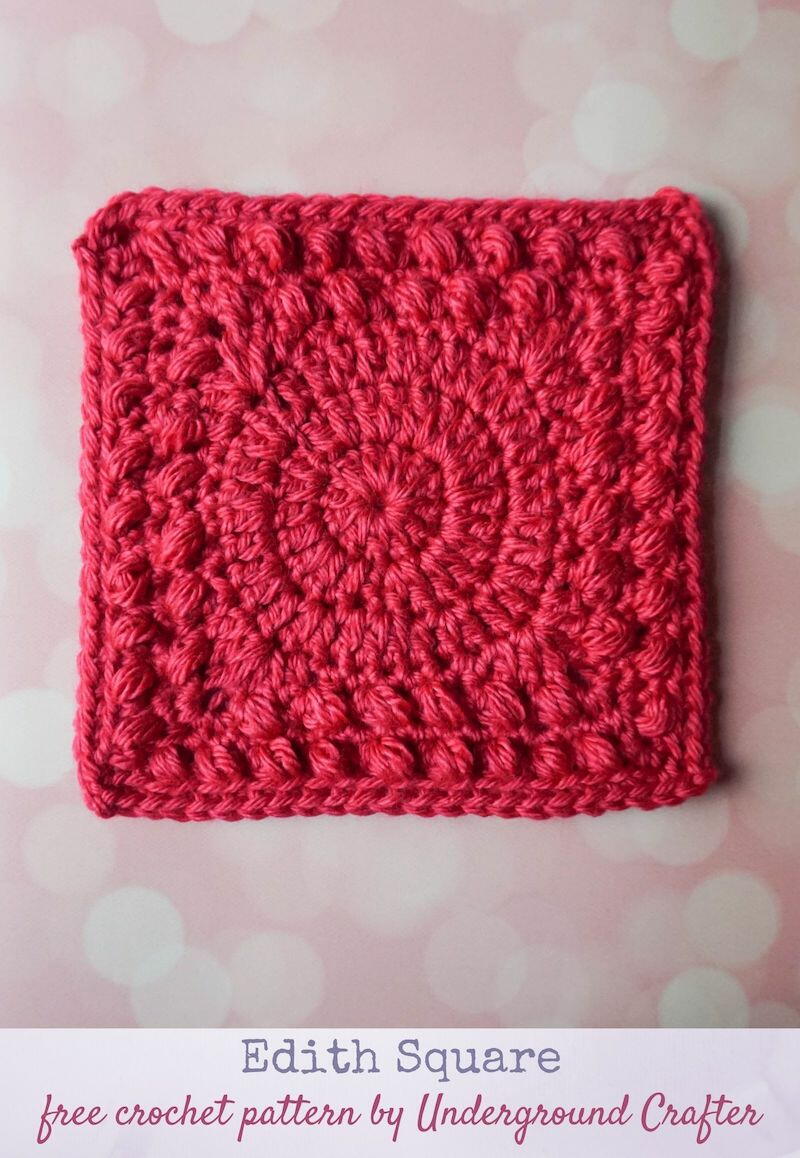 Edith Square | AllFreeCrochetAfghanPatterns.com