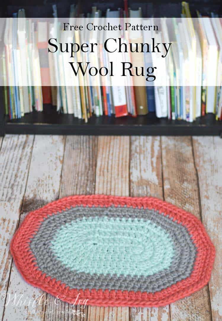 Crochet Oval Rug Pattern | FaveCrafts.com
