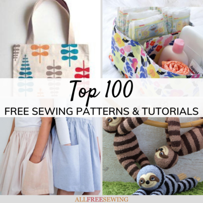 100 Top Free Sewing Patterns and Tutorials