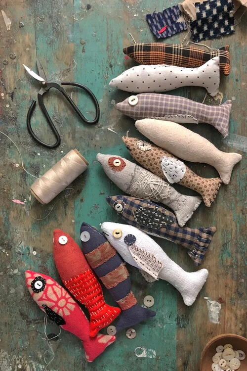 Fishy Friends Stuffed Animal Pattern