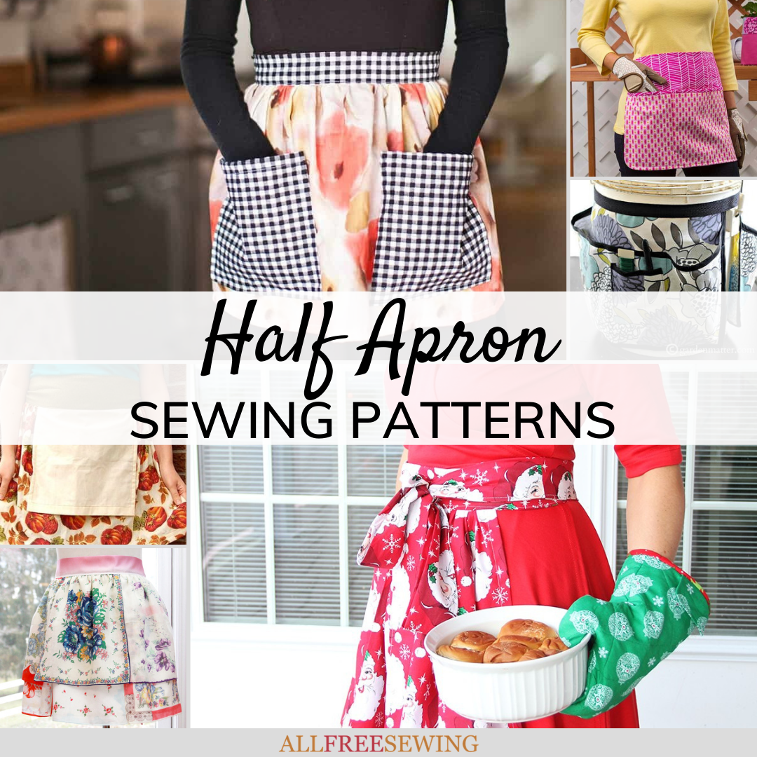 40 Apron Sewing Patterns (Free!)