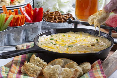 Cheesy Beer Dip