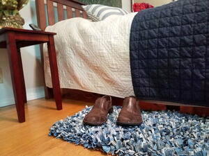 How to Make a Jean Rug without Sewing