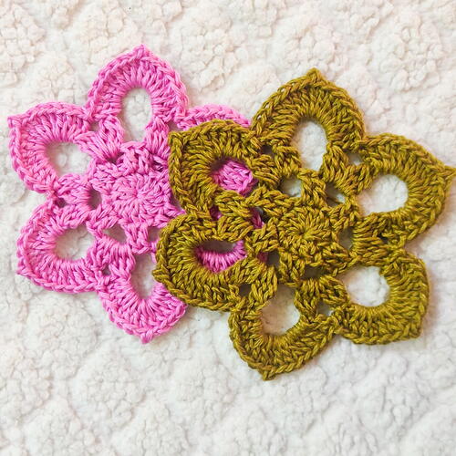 Fresh Crochet Flower Motif
