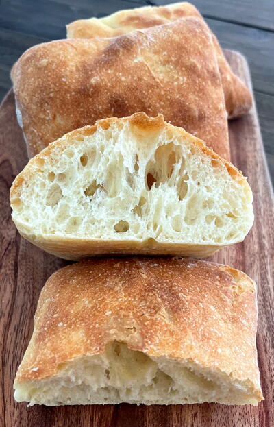 Easy Ciabatta Rolls