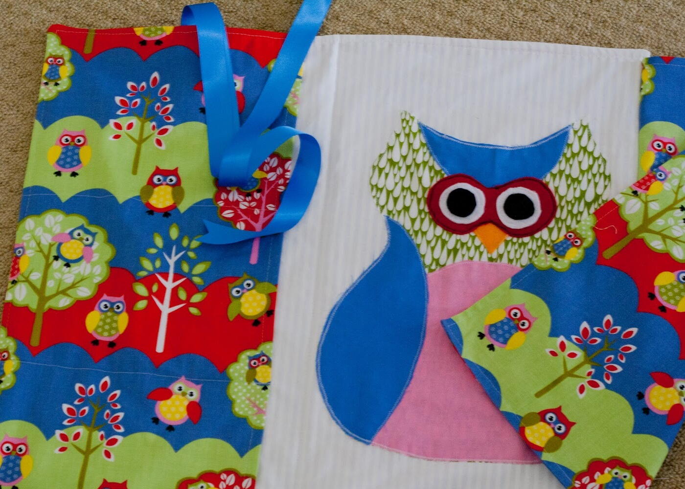 Roly Poly DIY Changing Pad | AllFreeSewing.com