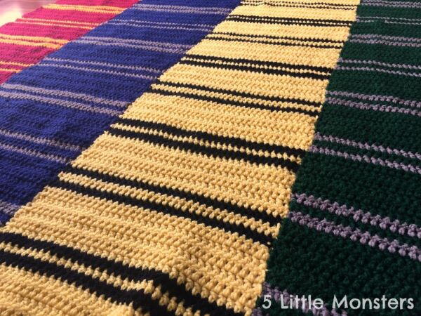 Harry Potter-Inspired Crochet Blanket