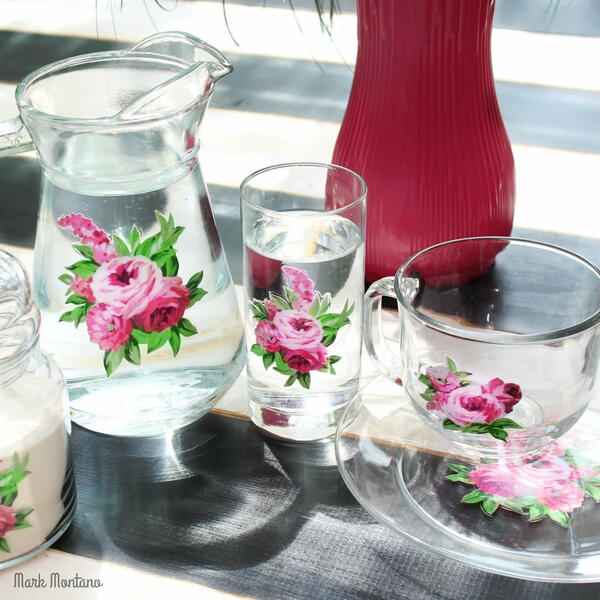 How to Decorate Drinking Glasses