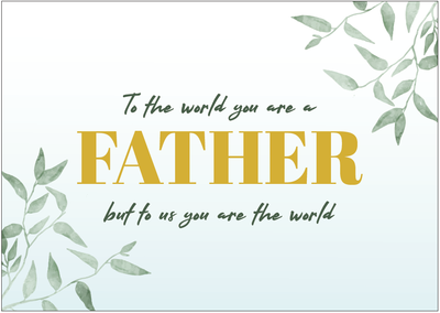 Free Printable Father's Day Card and Gift Tags