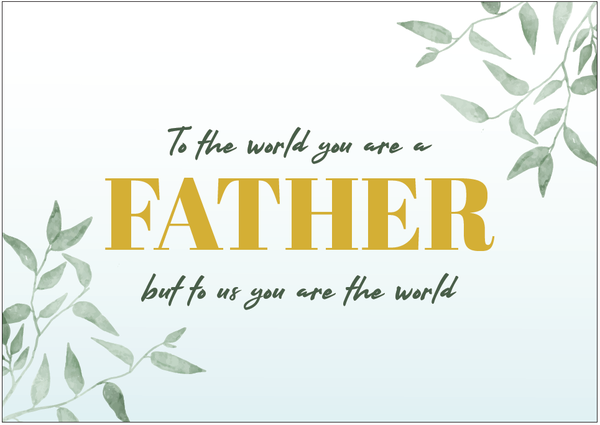 Free Printable Fathers Day Card and Gift Tags