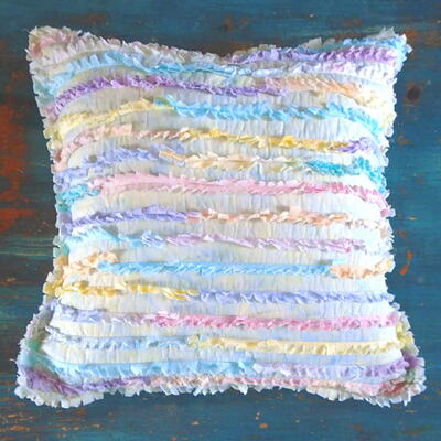 How To Make A Rag Pillow