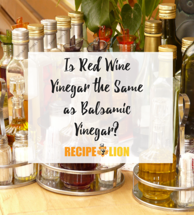 Is Red Wine Vinegar the Same as Balsamic Vinegar?