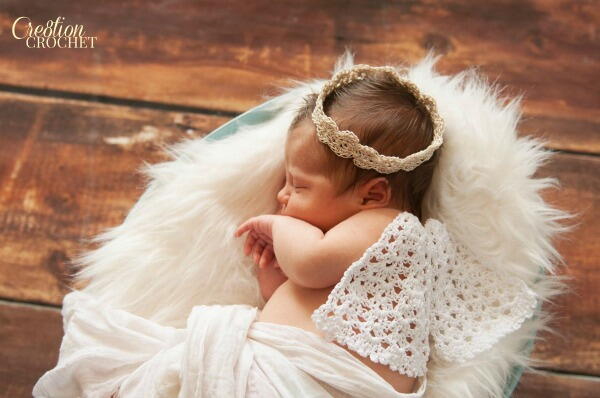 Crochet Angel Wings for Baby