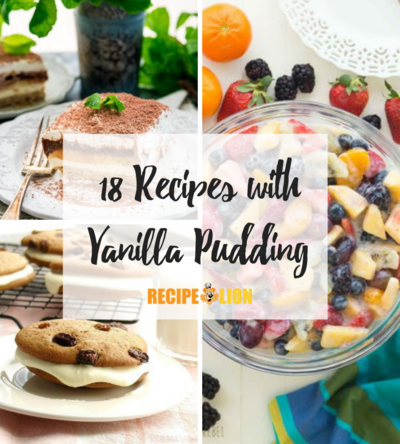 18 Recipes with Vanilla Pudding