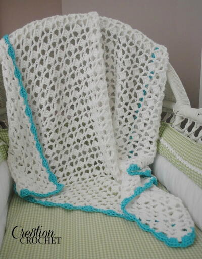 Lightweight Crochet Baby Blanket Pattern