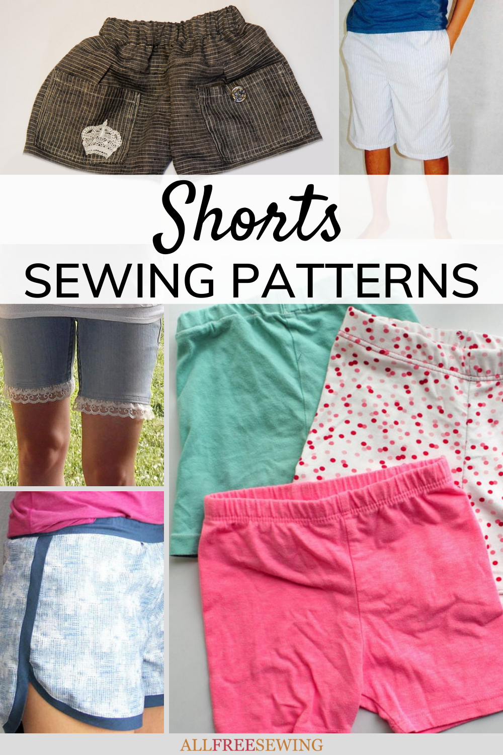 40+ Free Shorts Patterns (to Sew)