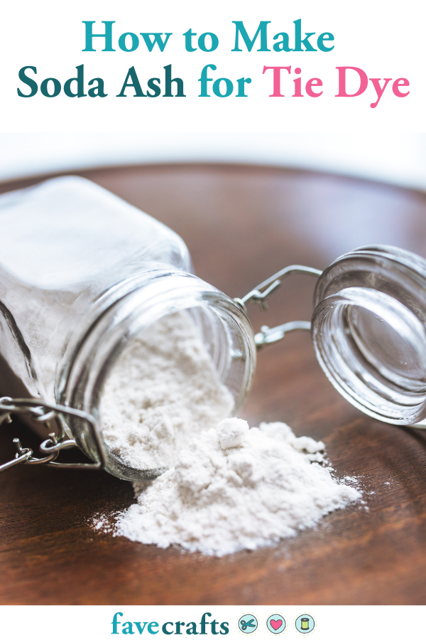 How to Make Soda Ash for Tie Dye FaveCrafts