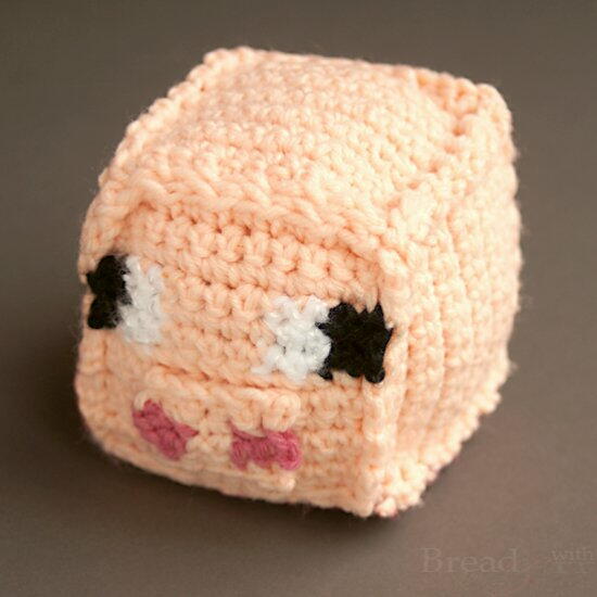 Minecraft Crochet Pig