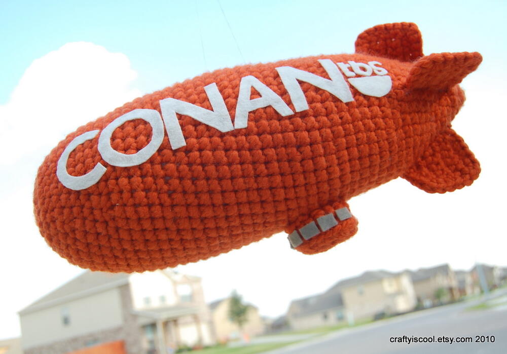 The Conan Blimp | AllFreeCrochet.com