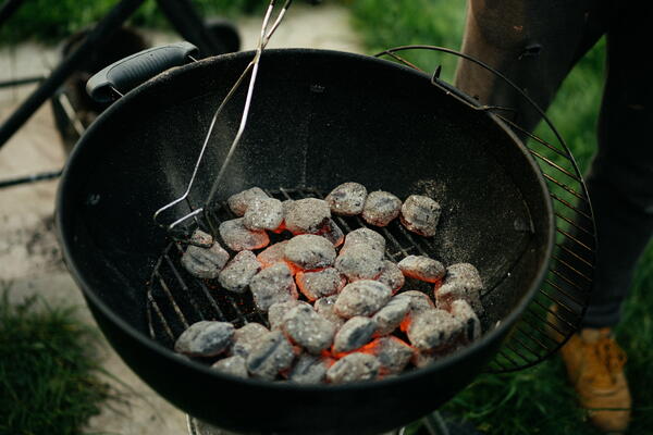 Make sure your grill is at the proper heat