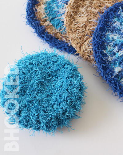 How to Crochet a Scrubby with Scrubby Yarn