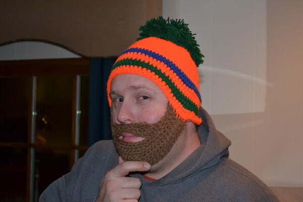 Das Beard Hat Crochet Pattern