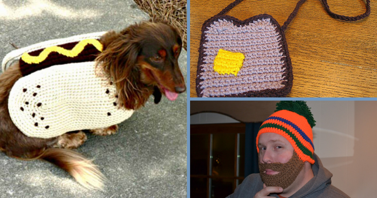 15 Funny Crochet Patterns