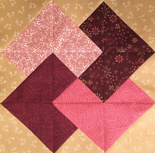 Card Trick Quilt Block