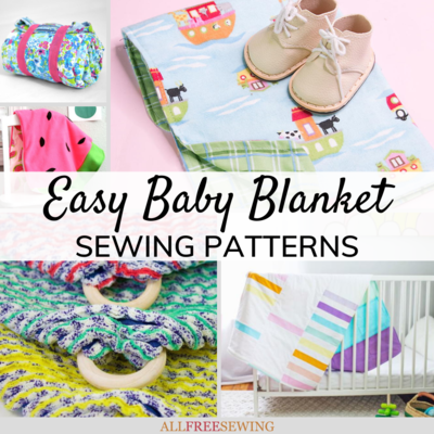 40 Easy Baby Blanket Sewing Patterns AllFreeSewing