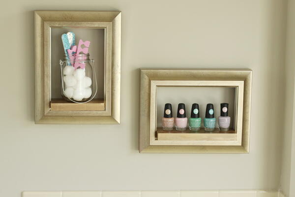 Diy Frame Shelf