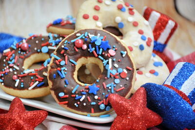 Sensational Chocolate Glazed Donut Cookies
