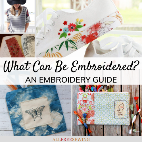What Can Be Embroidered