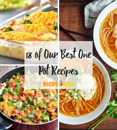 18 of Our Best One Pot Recipes