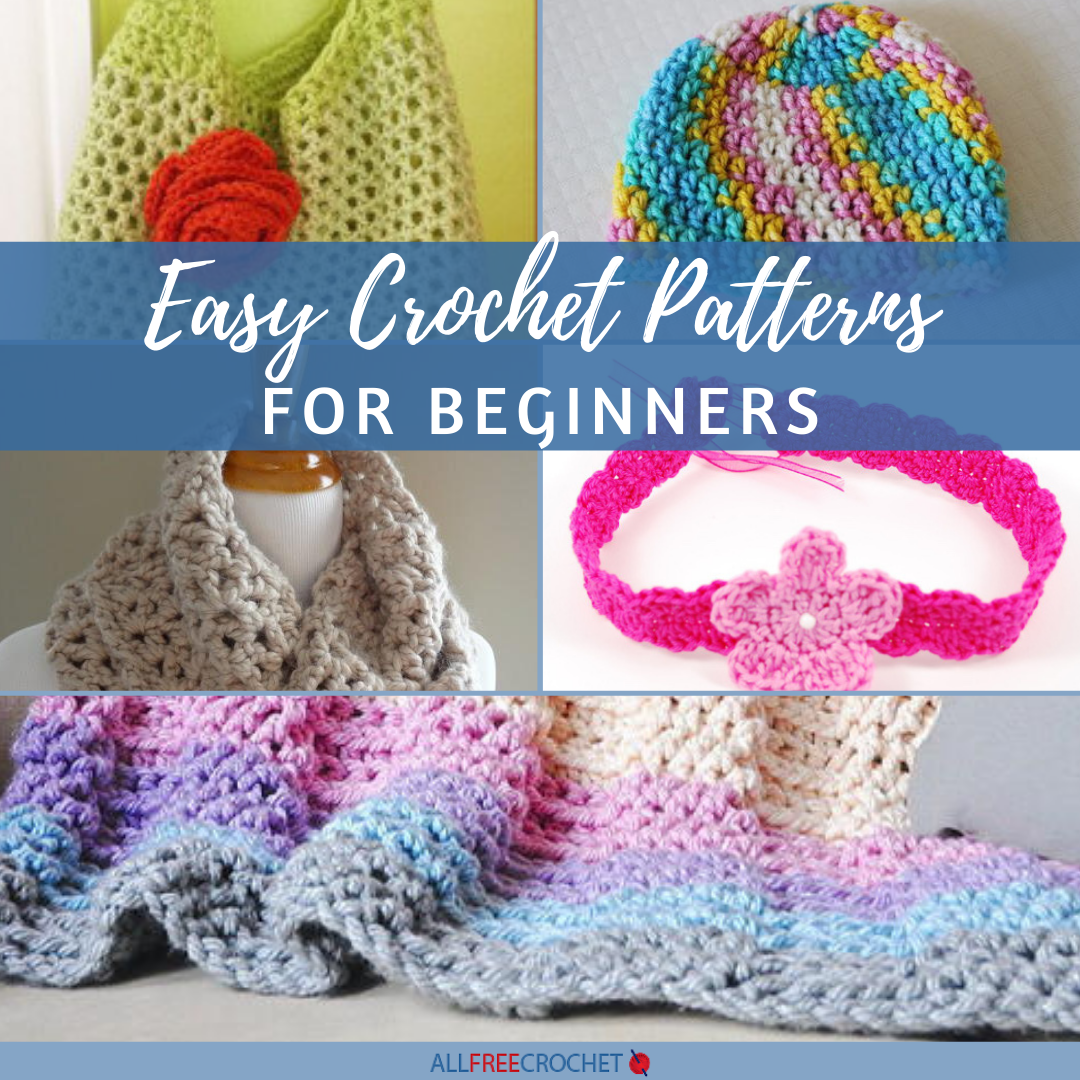 TOP 10 Free Easy Crochet Patterns for Beginners  Easy crochet blanket,  Easy crochet patterns, Easy crochet patterns free