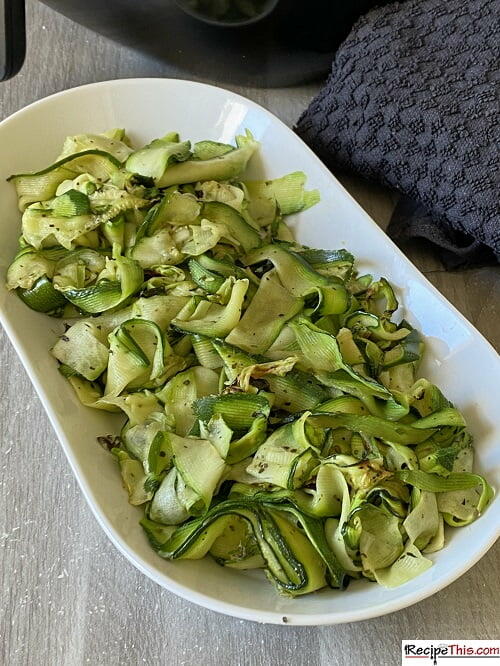 How To Cook Zoodles In Air Fryer
