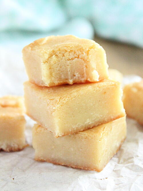 Lemon Curd Blondies