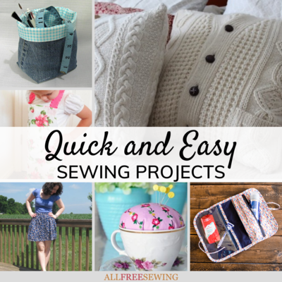 Beginner Sewing Projects To Do in 2024 - 50 Free Patterns!