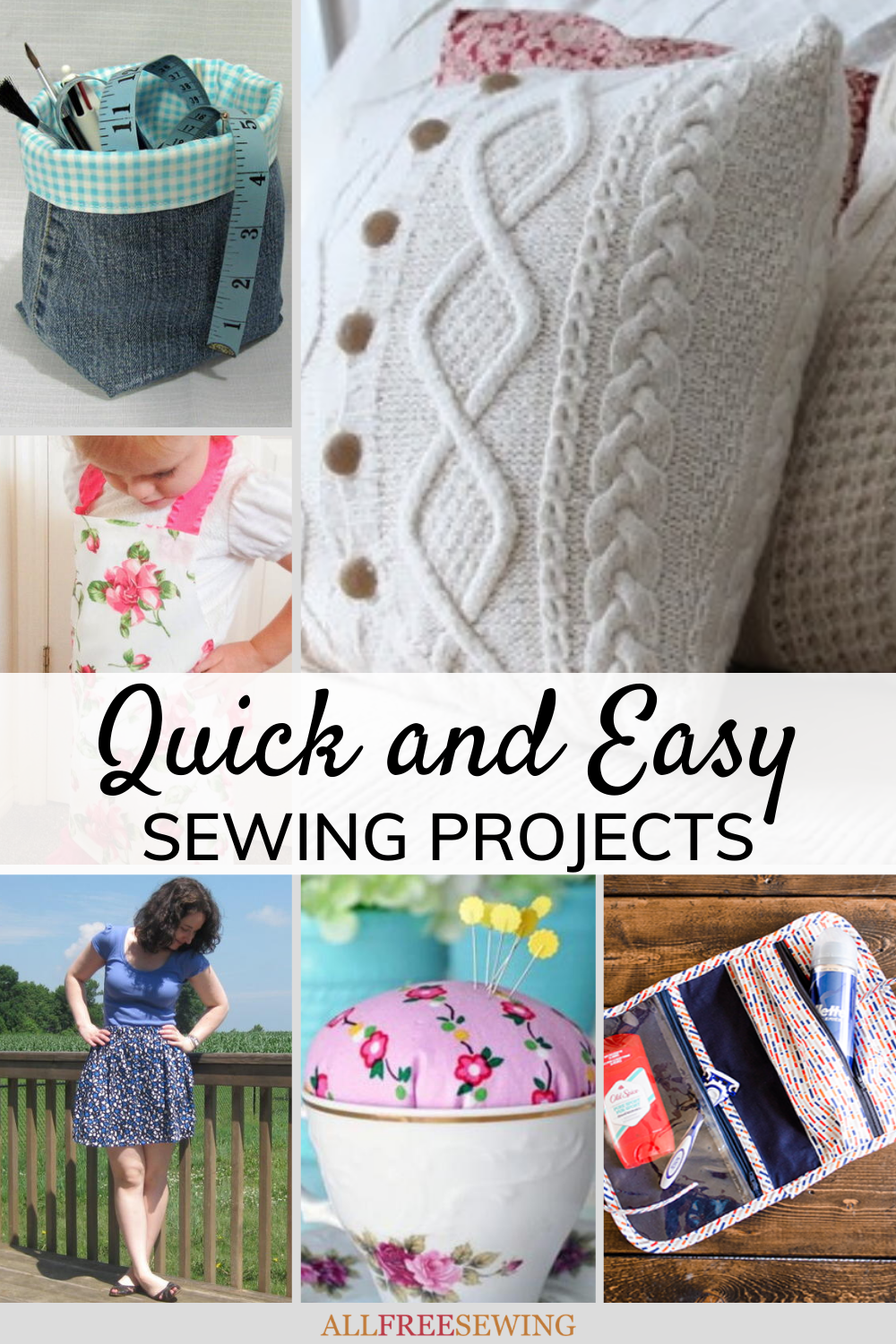 14 Quick Sewing Gifts for Any Occasion {all free patterns or