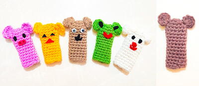 One For All Basic Crochet Finger Puppet Pattern