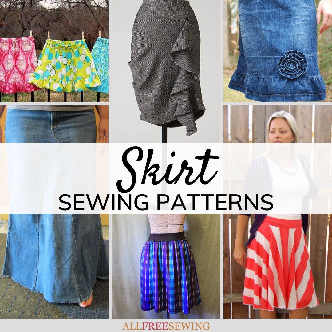 35+ Free Skirt Sewing Patterns