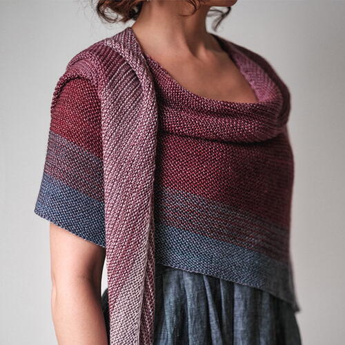 Sonder Beginner Knit Shawl