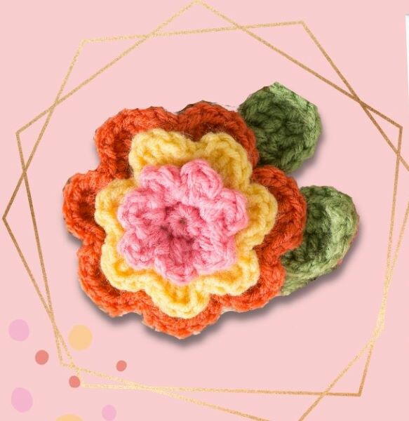 Spring Fling Flower Applique