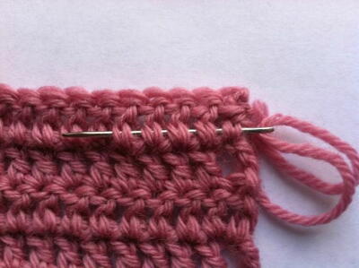 How to Weave in Yarn Ends