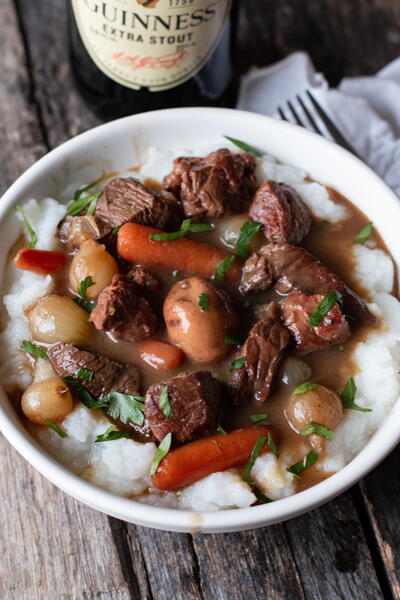 Sous Vide Guinness Beef Stew