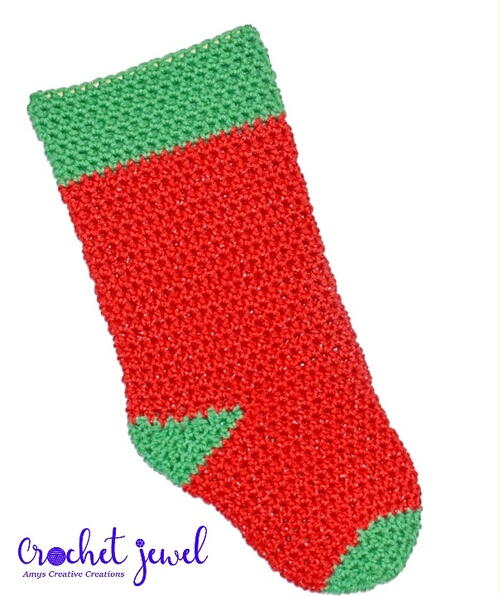 Simply Festive Christmas Stocking