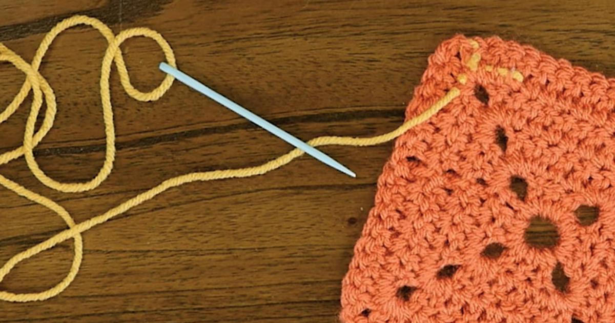 How to Finish Off Crochet | AllFreeCrochet.com